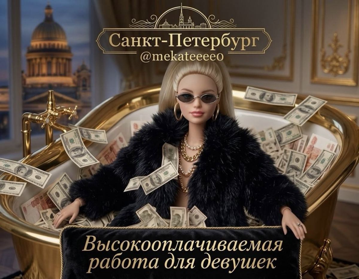 РАБОТА ДЛЯ ДЕВУШЕК В САНКТ-ПЕТЕРБУРГЕ